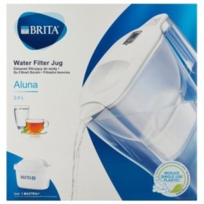 Brita Aluna White Water Filter Jug 2.4L