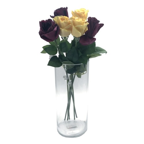 Glass Cylindrical Vase